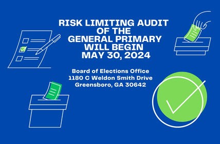 Risk Limiting Audit May 30